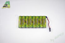 Accu tx 9,6v 2500mAh A2PRO 8255S