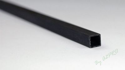 Tube carr�/carr� 5,0/6,0mm 1 m�tre de long de A2PRO