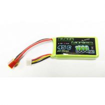 BATTERY LIPO BLACK LITHIUM 1000MAH 45C 3S