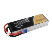 Gens ace Batterie LiPo 6S 22.2V-9000-25C (EC5) 208x73x37mm 1100g