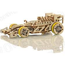Formule 1 - Maquertte en bois � construire - PUZZLE 3D WOODEN CITY