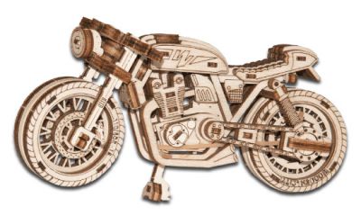 Cafe Racer - Maquertte en bois � construire - PUZZLE 3D WOODEN CITY