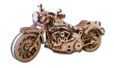 Cruiser V-Twin - Maquertte en bois � construire - PUZZLE 3D WOODEN CITY