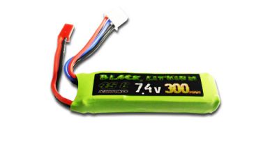 Accu LiPo Black Lithium 300mAh 45C 2S de BLACK LITHIUM