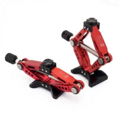 Hobbytech Crics r�glables alu 6T (x2) HT-SU1801057