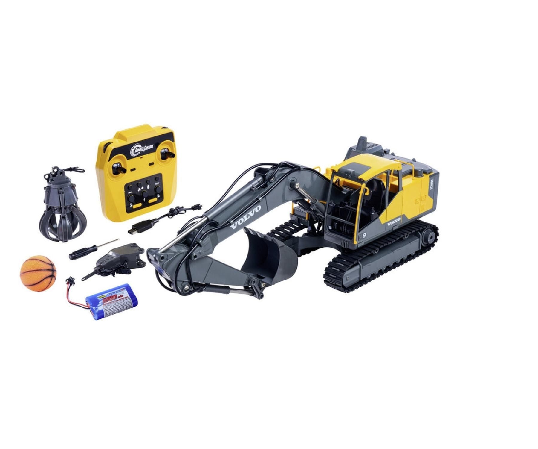 1:16 RC pelle &eacute;canique Volvo EC 160E 100% RTR 500907694