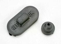1574 TRAXXAS ANTENNA BOOT (RUBBER) (1)/ ON-OFF SWITCH COVER (RUBBER) (1)