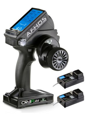 2000102 ABSIMA - Radio 3 voies \ CR3P\  2.4GHz avec 2 R�cepteurs R3WP