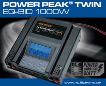 308563 - Chargeur Power Peak twin EQ-BID 1000W Multiplex
