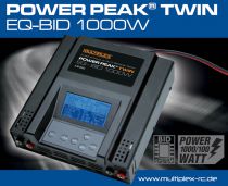 308563 - Chargeur Power Peak twin EQ-BID 1000W Multiplex