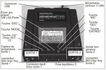 308563 - Chargeur Power Peak twin EQ-BID 1000W Multiplex