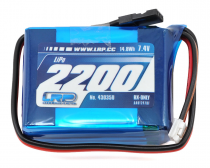 430350 LRP - Accu de réception RX Lipo 2200mah 7.4v