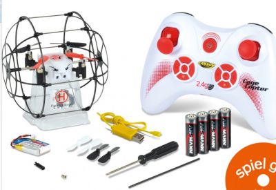 500507090 - Drone quadricopt�re RC Sport X4 Cage Copter pr�t � voler - CARSON