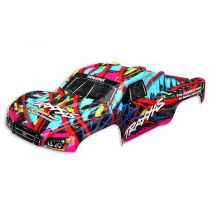 5849 TRAXXAS CARROSSERIE SLASH 4X4 HAWAIIAN GRAPHICS PEINTE ET DECOREE