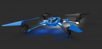 6608-B LATRAX ALIAS QUADRICOPTER BLEU - MODE 2 - TRX6608