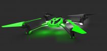 6608-VE LATRAX ALIAS QUADRICOPTER VERT - MODE 2 - TRX6608