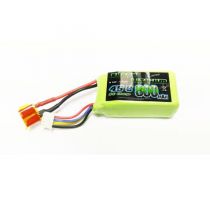 Accu LIPO pour appareil radiocommandé Accu LiPo Black Lithium 800mAh 45C 3S z03l9080330