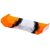 Aileron lexan BX8SL Blanc/Noir/Orange