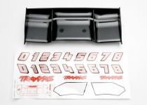 AILERON REVO FINITION EXO-CARBONE 1/10 + AUTOCOLLANTS