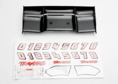 AILERON REVO NOIR 1/10 + AUTOCOLLANTS