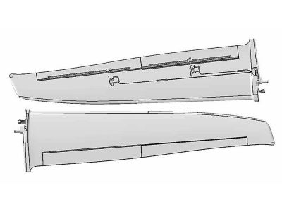 Ailes sans servo ni d�coration Funray 1-00124