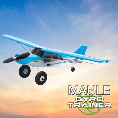 Avion �lectrique radiocommand� MAULE GYRO TRAINER bleu Mode 2 RTF Z7062004 