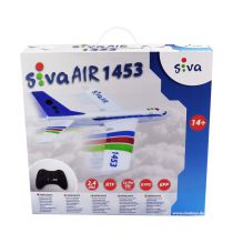 Avion radiocommandé Siva Air 1453 RTF 2.4Ghz avec gyroscope Rouge 70155