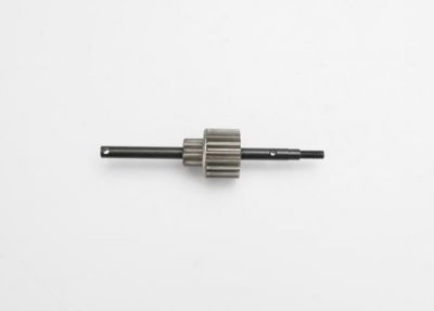 AXE DE SLIPPER + PIGNON DE TRANSMISSION 18 DENTS ASSEMBLES