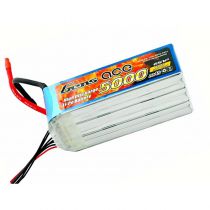 B-60/120C-5000-6S1P - GENS ACE - LIPO 6S 5000mAh 60C/120C BURST