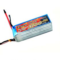 B-60C-3700-6S1P - Batterie Gens ace lipo 6S 22.2V 3700mAh 60C prise EC5