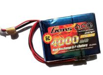 b-rx-4000-2s1p - LiPo 2S 7.4v 4000mAh reception 2S1P - Gens ace