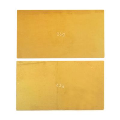 B6 Brass under battery weights  -   Team Associated - AS91744