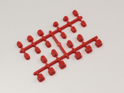 BAGUES DE SUSPENSION INFERNO MP9 / ROUGE