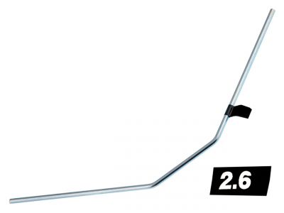 BARRE ANTIROULIS ARRIERE �2.6MM