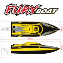 Bateau Funtek Furyboat type 450   2.4 ghz