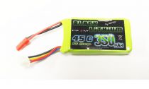 Batterie Black Lithium 2S 7.4V 350mAh 45C prise jst-bec - A2PRO
