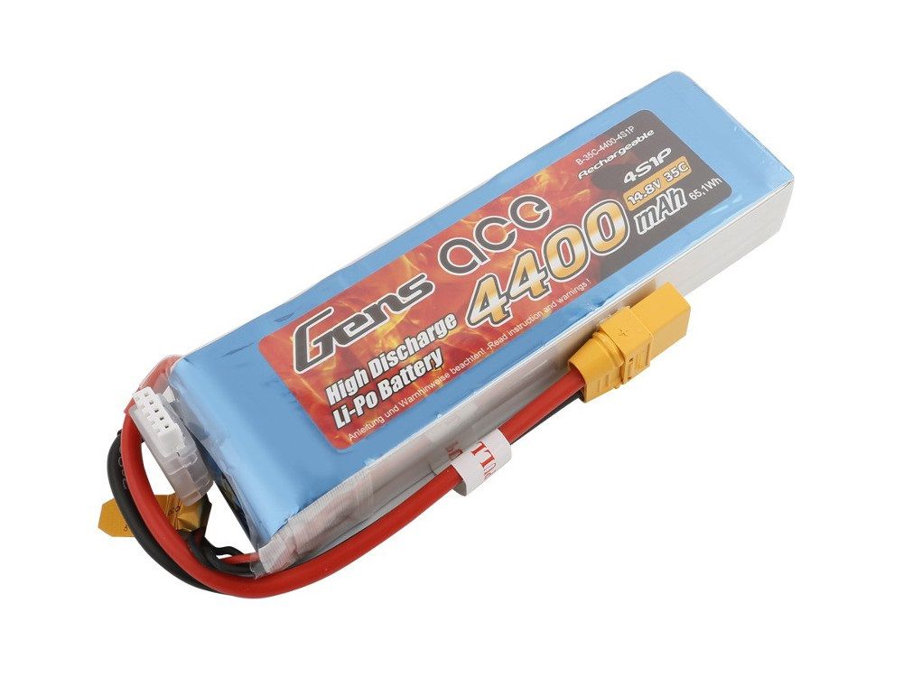 TA-75c-1800-4s1p - TATTU - batterie LiPo 4S 14.8V 1800mAh 75C xt60