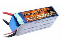 Batterie Gens ace lipo 6S 22.2V 2600mAh 45C prise EC5 - 218-B-45C-2600-6S1P