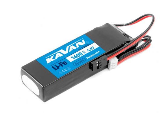 BATTERIE LIFE 6,4V 1600MAH RX KAV33.8006