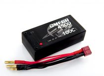 Batterie Lipo 2S Accu 4500 MAh Shorty 7.4V (PK 4mm) 50C5145000T