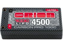 Batterie Lipo ORION 2 S Carbon Pro Shorty Ultra 4500-100c 7.4v