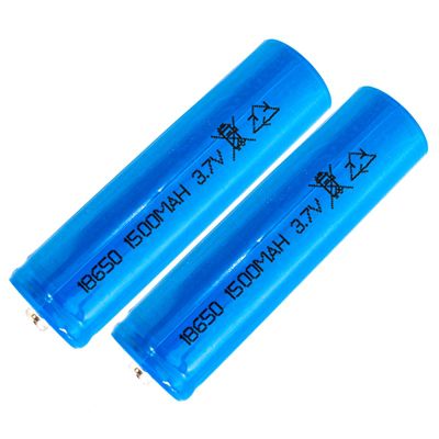 Batteries 3.7V 1500mAh  2 pi�ces