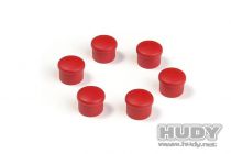 Bouchon pour outils Hudy Rouge 18mm (6) - 195058-R