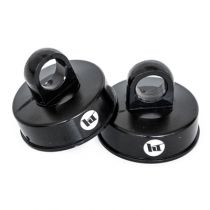 Bouchons Big bore 16mm Noir