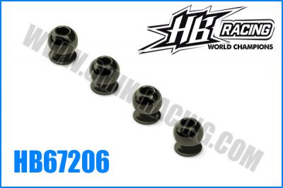 Boules de direction int�rieures et de renfort (4) pour HB 817 - HB67206 - Pi�ce d�tach�e HB Racing