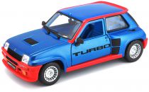BUR21088 - BURAGO - Renault R5 Turbo bleu 1980 - 1/24