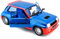 BUR21088 - BURAGO - Renault R5 Turbo bleu 1980 - 1/24