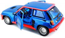 BUR21088 - BURAGO - Renault R5 Turbo bleu 1980 - 1/24