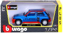 BUR21088 - BURAGO - Renault R5 Turbo bleu 1980 - 1/24