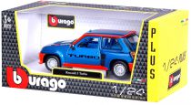 BUR21088 - BURAGO - Renault R5 Turbo bleu 1980 - 1/24